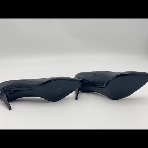 Alexander Wang 3in BLK Leather Pumps - Picture 4 of 5